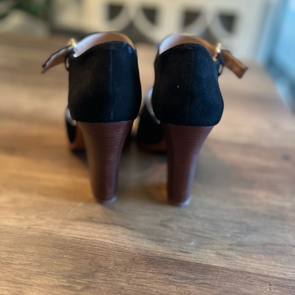 Vince suede heeled sandals - Picture 3 of 4